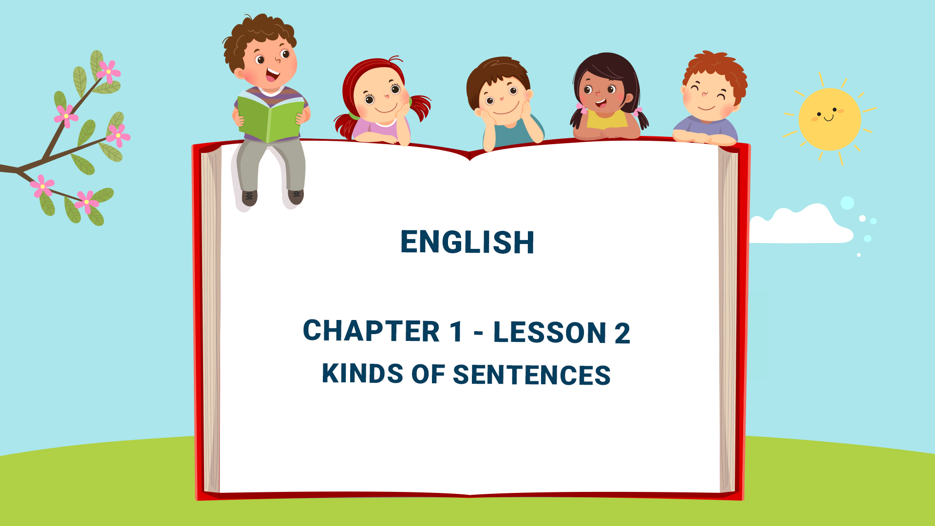 Part One: Grammar - Chapter 1 (Sentences) - Lesson 2: Kinds of Sentences
